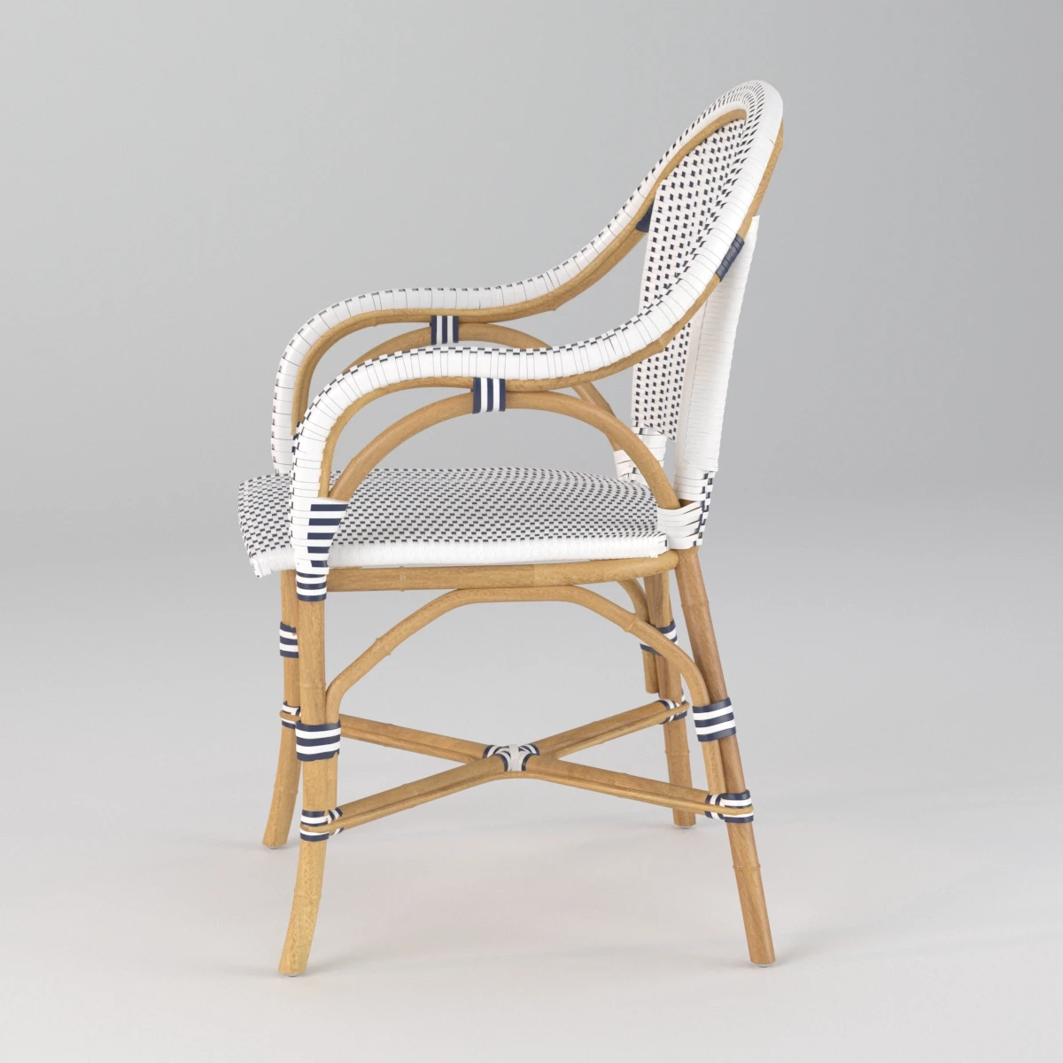Riviera Dining Armchair 3D Model_016